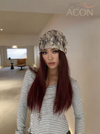 Leopard Gradient Mesh Slouchy Beanie – Breathable Stackable Hat – 2026 Spring / Summer Mesh Series | ACON