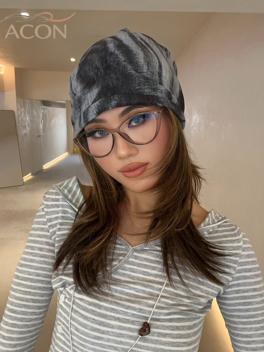 Mesh Tie-Dye Slouchy Beanie – Breathable Stackable Hat | 2026 Spring / Summer Mesh Series | ACON