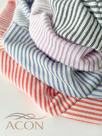 ACON Women's Striped Wide Brim Visor Hat / Stretch Headband Sun Visor for Golf, Tennis& Beach