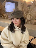 ACON 3 Color Classic Newsboy Cap - Baby Soft Cotton Baker Boy Hat