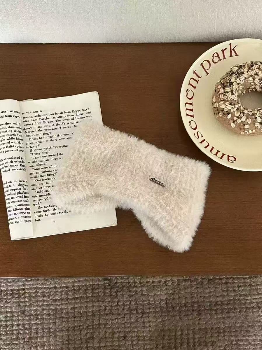 ACON Womens Ear Warmers Headbands Winter Warm Fuzzy Cable Knit Head Wrap Fleece Lined Gifts