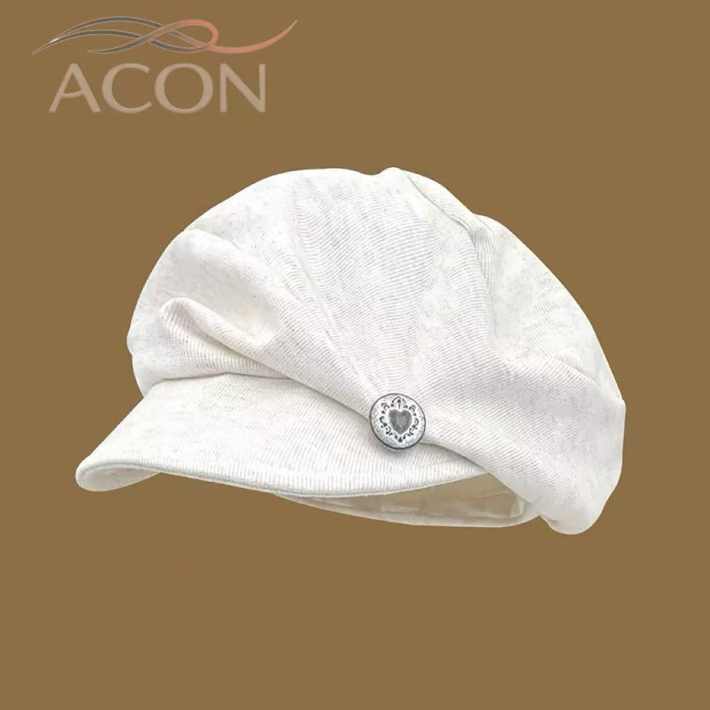 ACON 3 Color Classic Newsboy Cap - Baby Soft Cotton Baker Boy Hat
