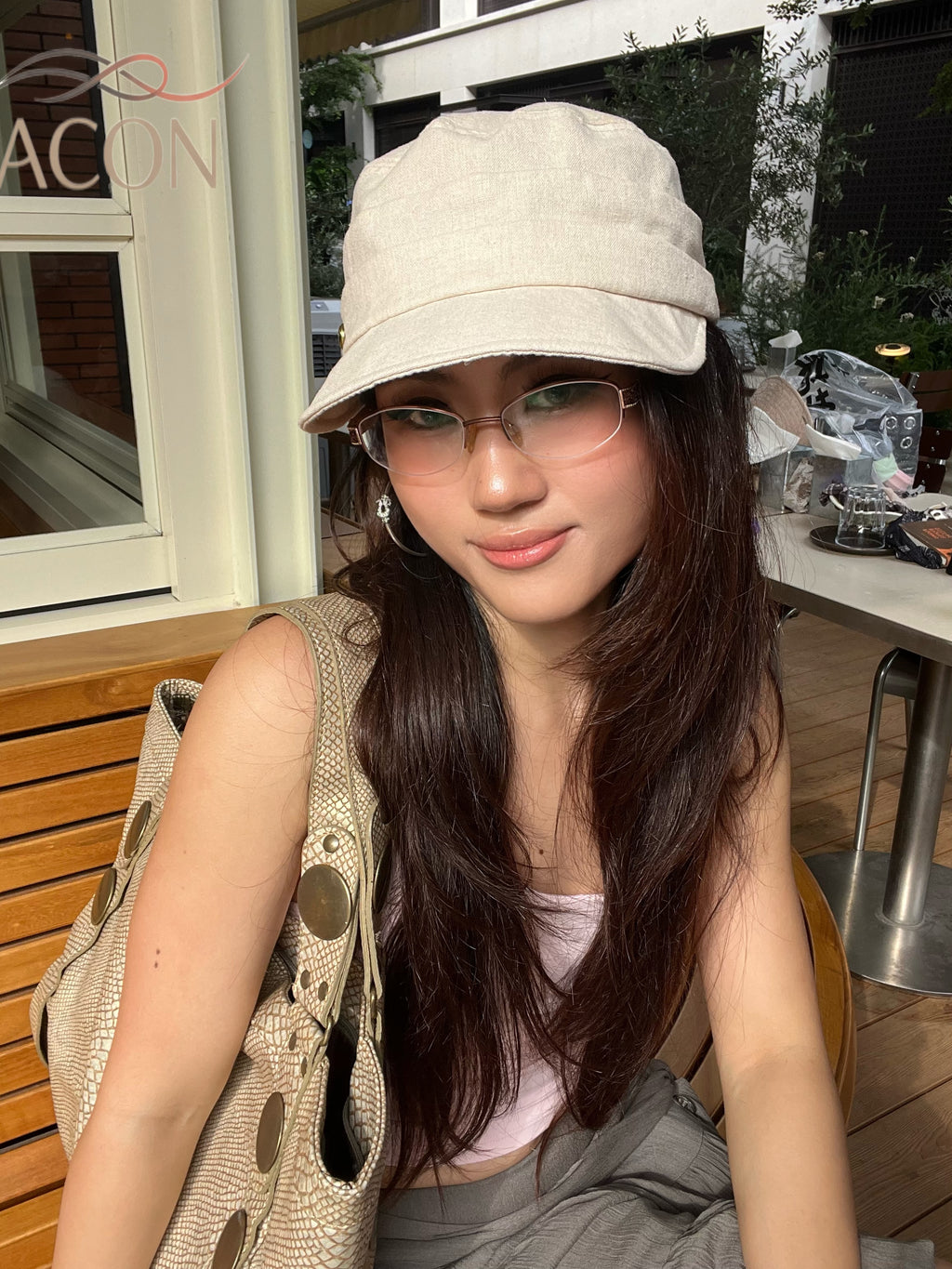 ACON 2026 Spring/Summer Linen Newsboy Cap - Lightweight Fashion Baker Boy Hat