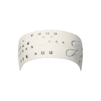 ACON Luxury Crystal Studded Stretch Headband | Ribbed Cotton Hair Band for Women