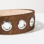Vintage Cutout Wide Headband – Metal-Trim Detail | ACON
