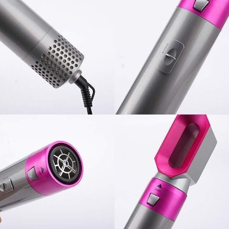 ACON 5 in 1 Hot Air Styler Wrap – High-Speed Hair Dryer Brush with Auto Wrap Curlers, Fast Drying & Frizz-Free Styling, No Heat Damage, Volumizing Brush