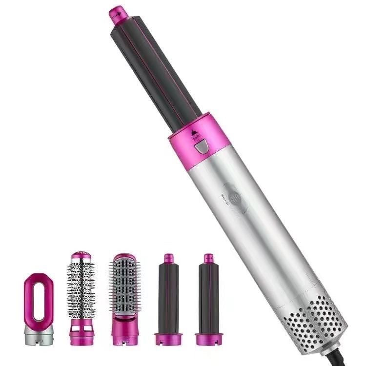 ACON 5 in 1 Hot Air Styler Wrap – High-Speed Hair Dryer Brush with Auto Wrap Curlers, Fast Drying & Frizz-Free Styling, No Heat Damage, Volumizing Brush