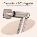 ACON 5 in 1 Air Blower/ Multi Functional Folding Hot Air Brush– High-Speed Hair Dryer Brush with Auto Wrap Curlers, Fast Drying & Frizz-Free Styling, No Heat Damage, Volumizing Brush