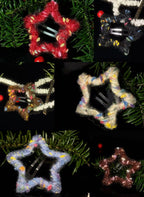 ACON Holiday Edition: Hand-Crocheted Star Hair Clip to Illuminate Your Bangs & Flyaways