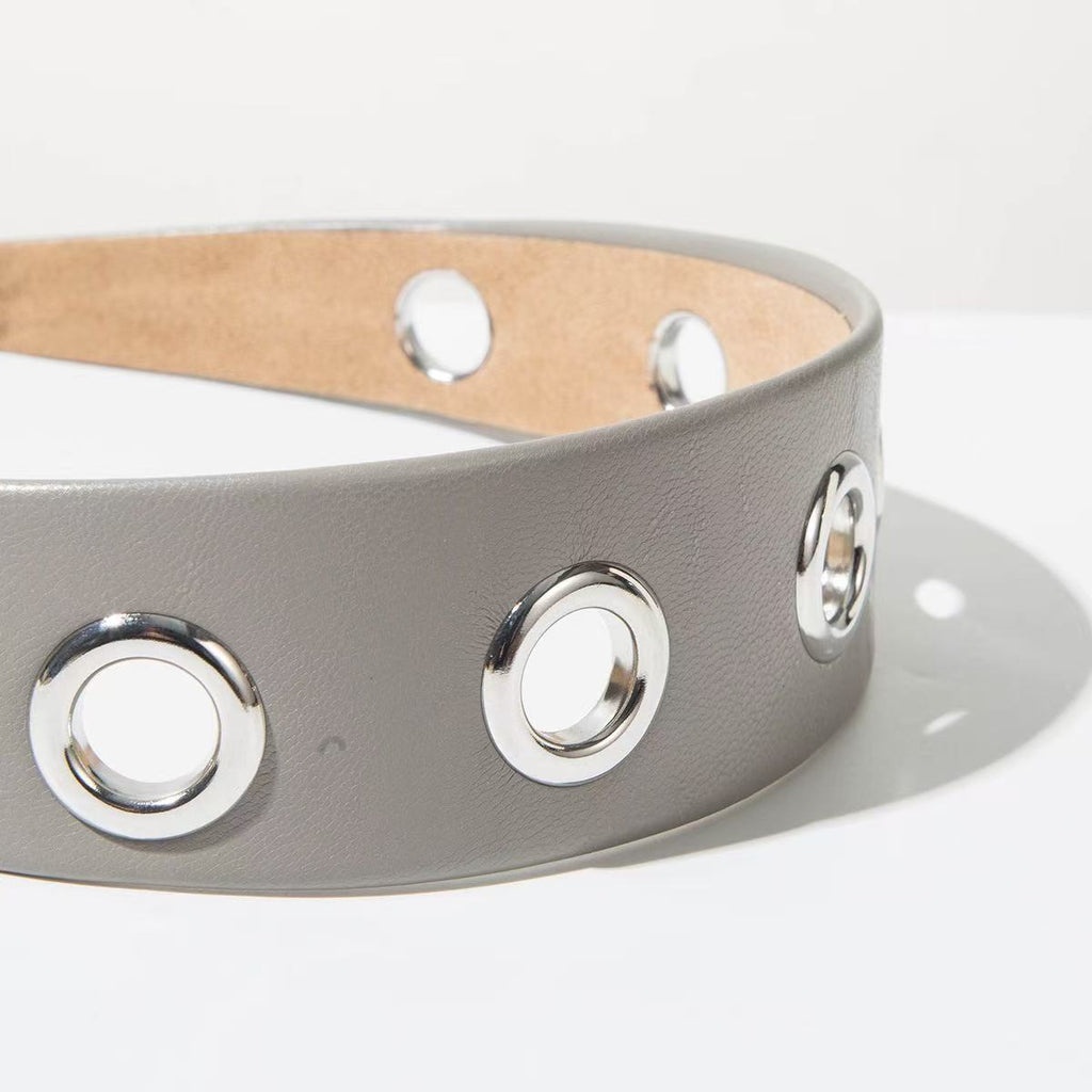 Vintage Cutout Wide Headband – Metal-Trim Detail | ACON