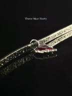 ACON Affirmation Lava Heart Choker: Positive Quotes on Leather