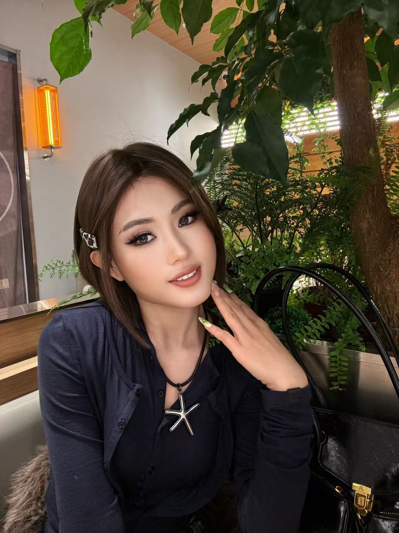 ACON Minimalist Alloy NecklaceStarfish Lucky Sea Star Pendant Necklacse for Women Beach Jewelry Gift for Chrismas Thanksgiving Wedding Valentines Mother's Day