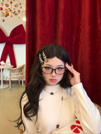 ACON 2PCS Chic Leopard Print Leather bendy Hair Clips Elegant Hair Clip Accessories